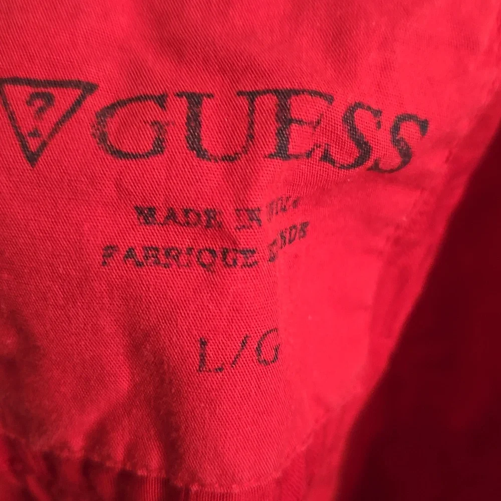 Guess Jeans Red Graphic Tee - Picture 7 of 7